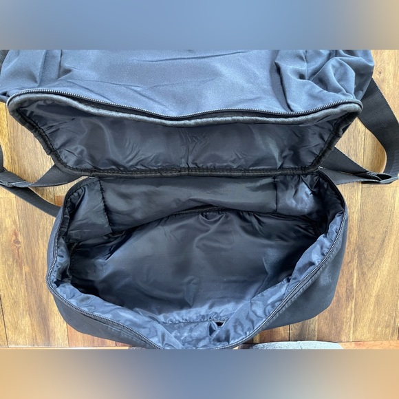 Beyond Yoga Black Drawstring Backpack gym bag yoga bag workout bag main image 5